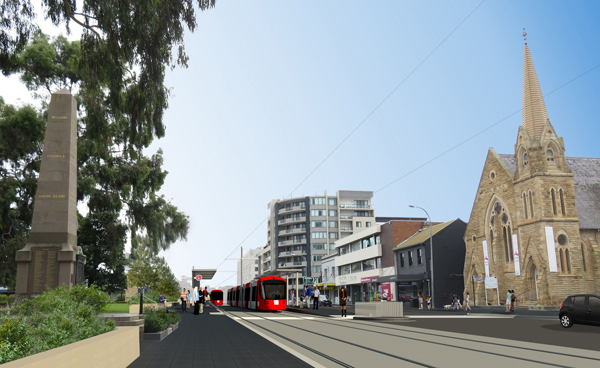 Light rail, population growth and community infrastructure