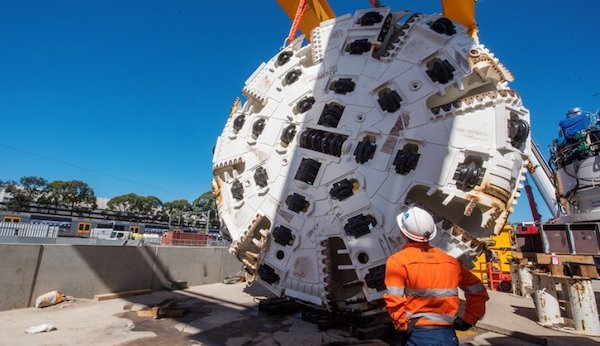 Tunnelling for the Sydney Metro has started